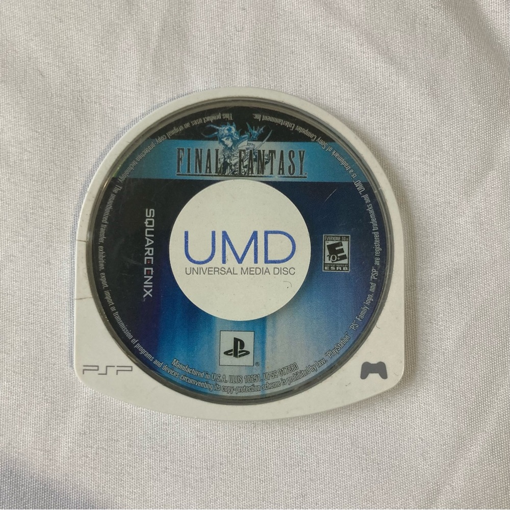 Psp game final fantasy